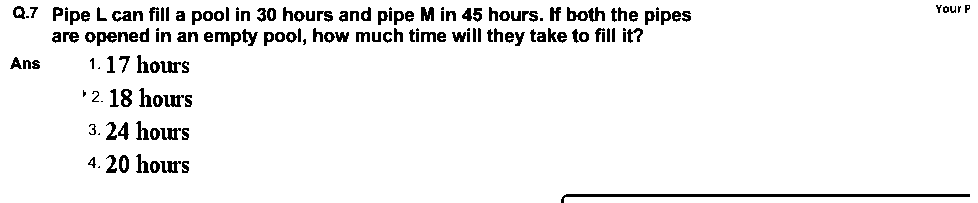 Question figure
