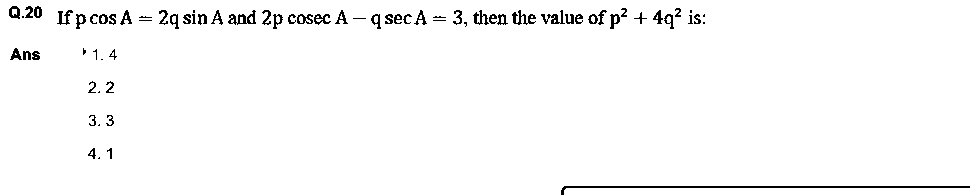 Question figure