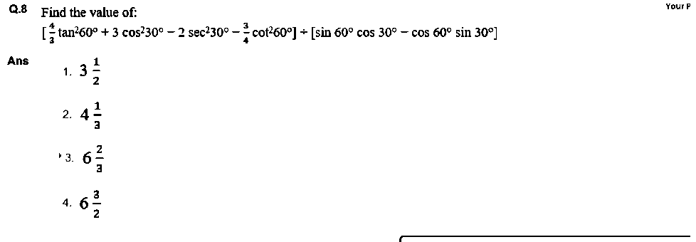 Question figure