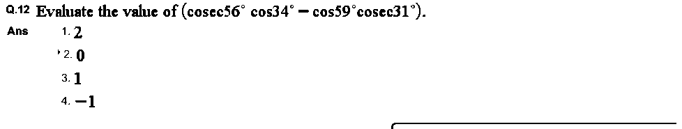 Question figure
