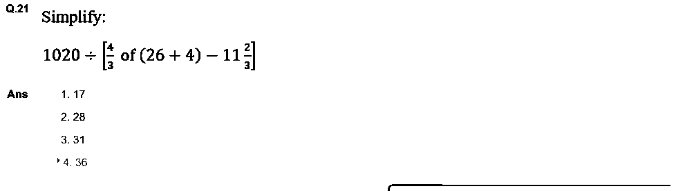 Question figure