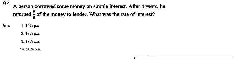Question figure