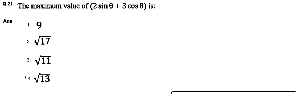 Question figure