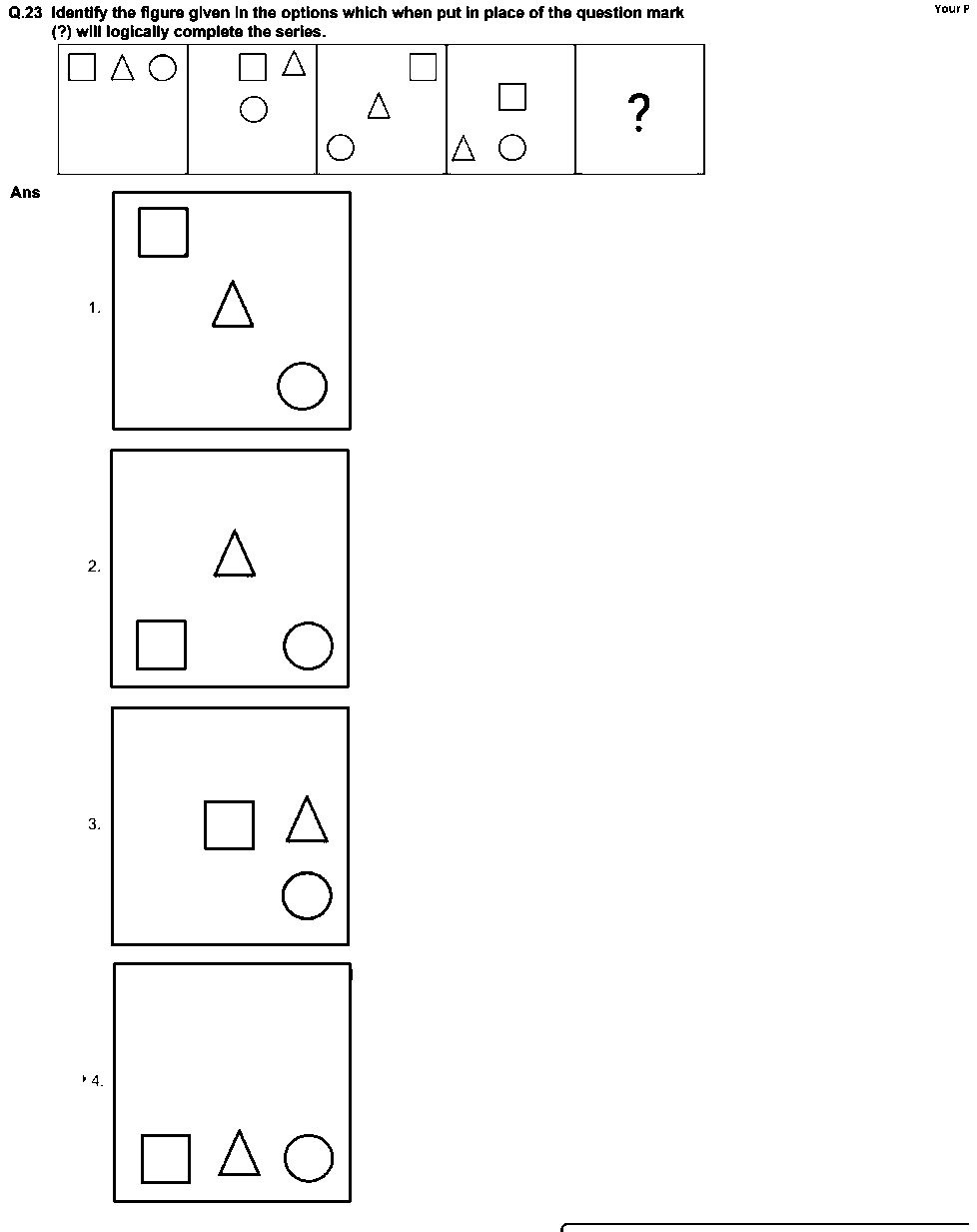 Question figure