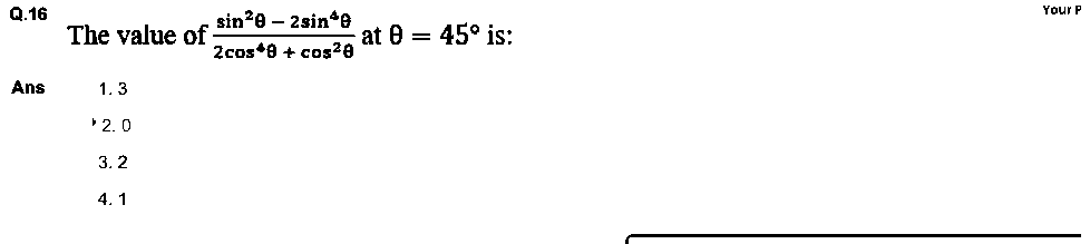 Question figure
