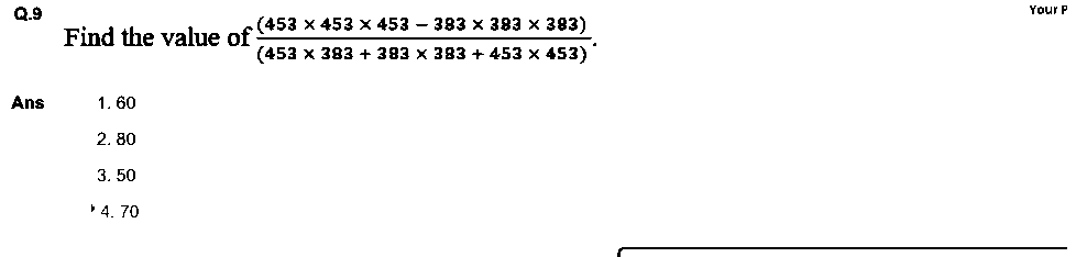 Question figure