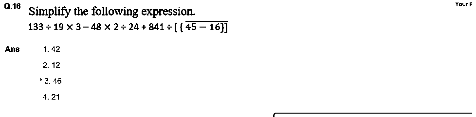 Question figure