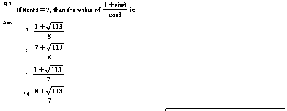 Question figure