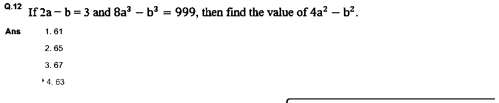 Question figure